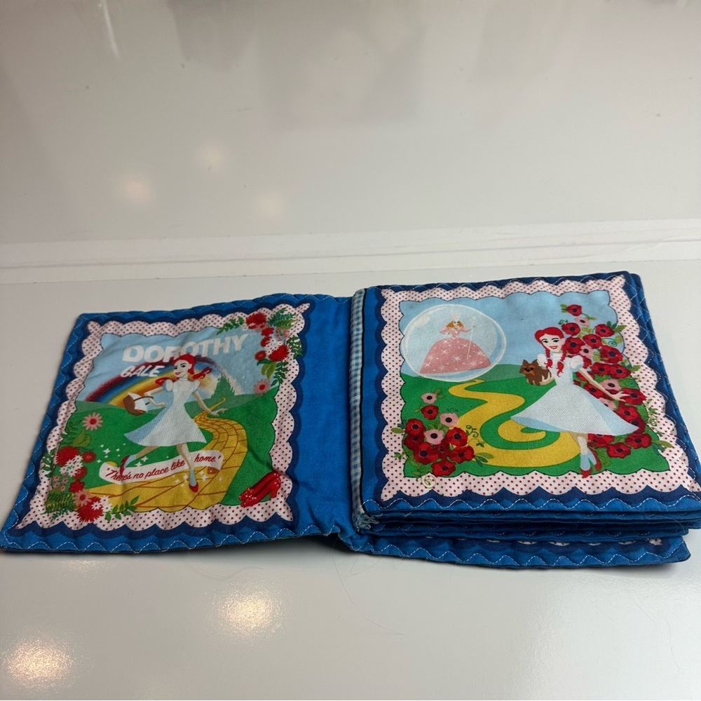 Vintage 80s–90s Wizard of Oz Soft Cloth Storybook FabricNurserycoreCollector - Picture 2 of 6